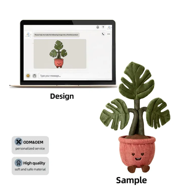 Custom Plant Plush Toys